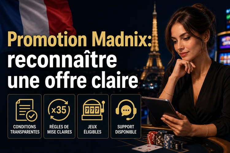 Promotion Madnix: comment reconnaître une offre claire?