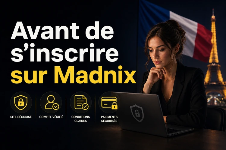 Avant de s'inscrire sur Madnix: les vérifications essentielles
