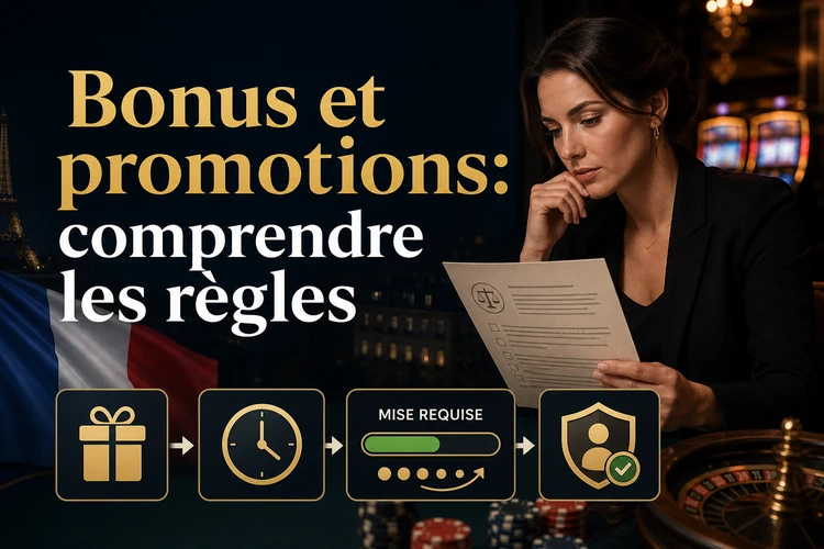 Bonus et promotions: comprendre les règles avant d’agir